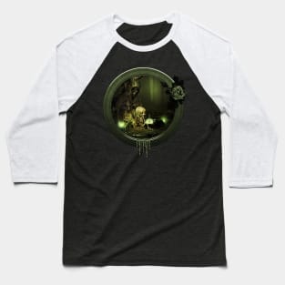 Alone in the creepy night Baseball T-Shirt